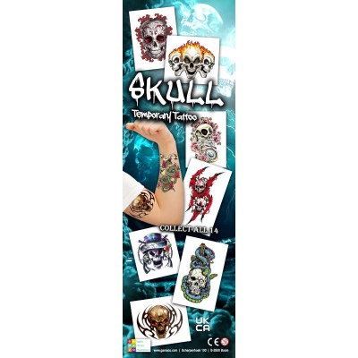 Tetování lebky – Skull | Ourway.cz