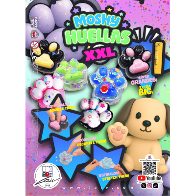 MOSHY HUELLAS XXL